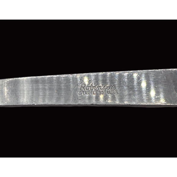 Robinson USA Stainless Steel USA Wood Handle Solid Serving Spoon Kitchen Tool - Picture 6 of 12